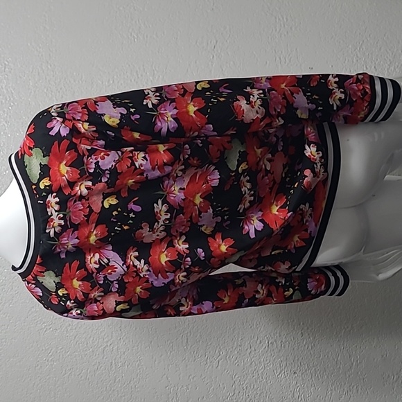 VINTAGE 90’S BRILLIANT FLORAL WATERCOLOR PRINT BY BLUSH. SIZE M - Picture 5 of 7